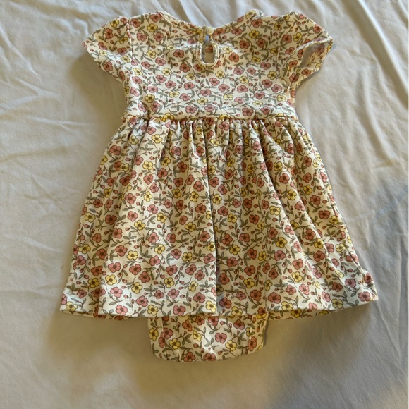 Carter's Floral Bodysuit - Pink and Green - Picture 4 of 4